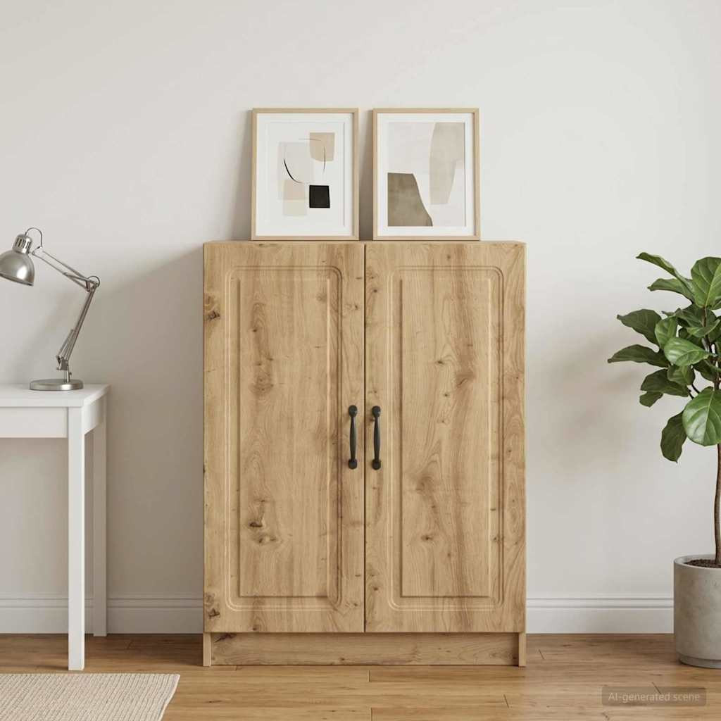 vidaXL Sideboard Artisan-Eiche 66 x 34,5 x 87 cm Holzwerkstoff