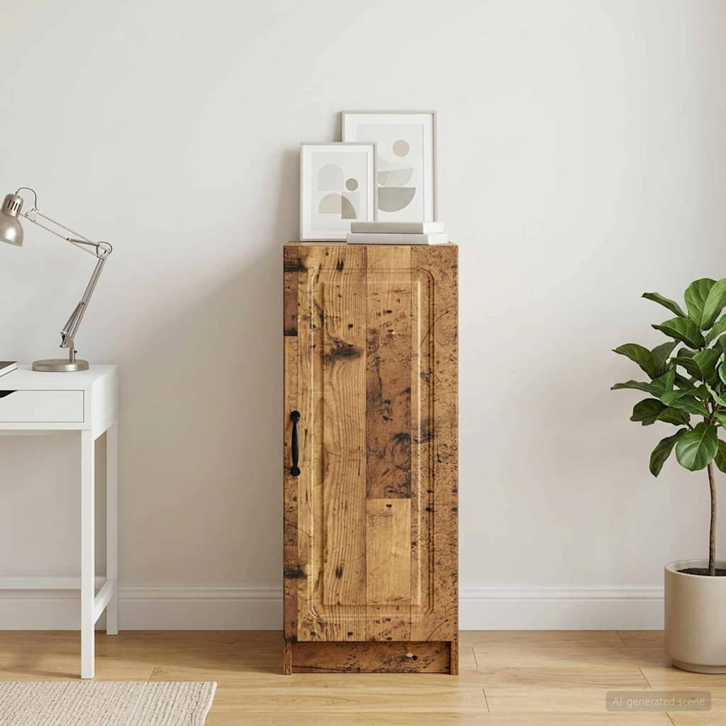 vidaXL Sideboard Altholz 33 x 34,5 x 87 cm Holzwerkstoff