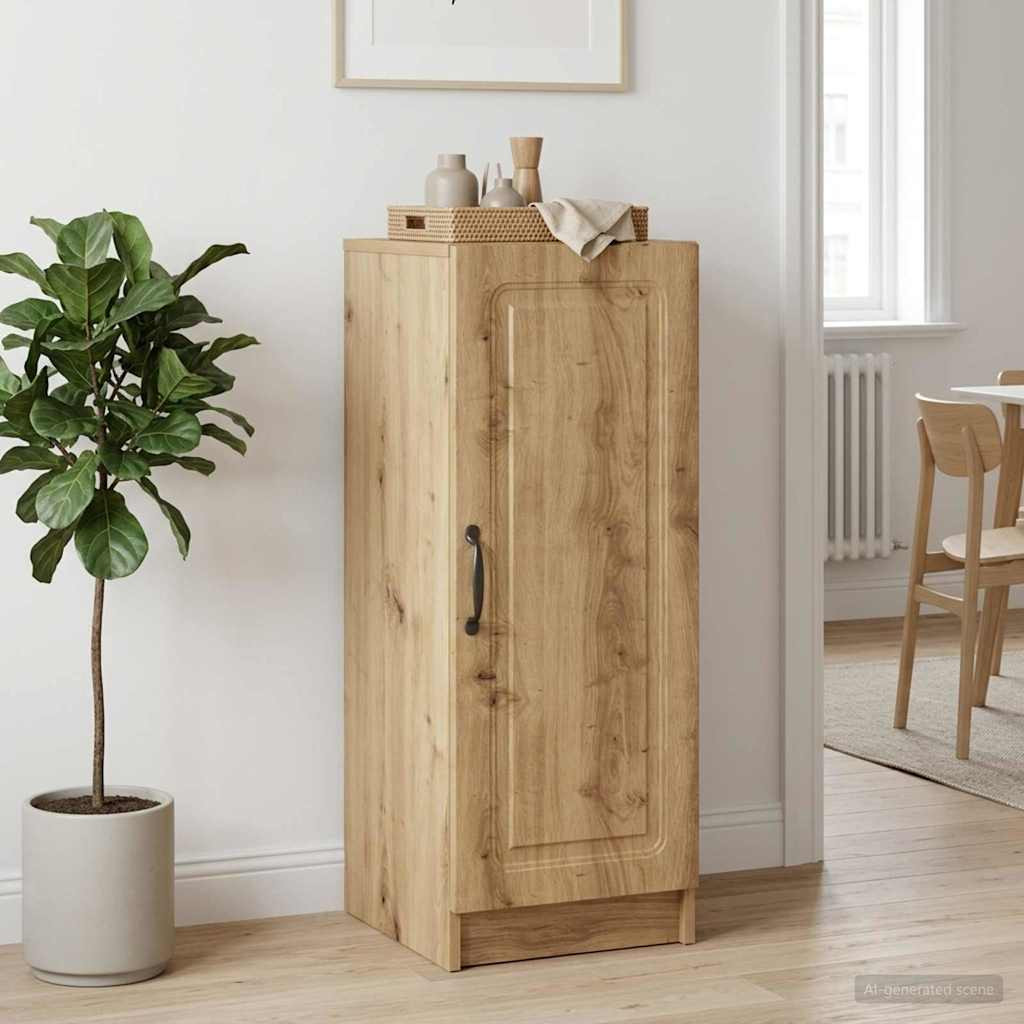 vidaXL Sideboard Artisan-Eiche 33 x 34,5 x 87 cm Holzwerkstoff
