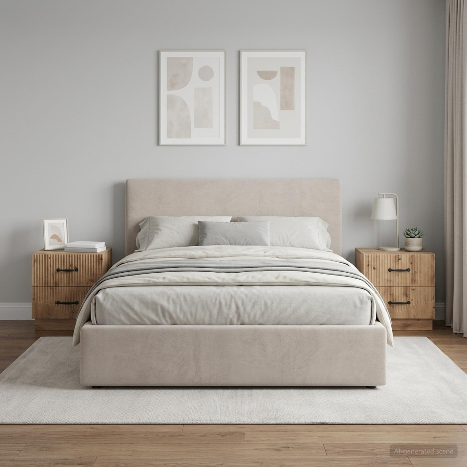 vidaXL Nachttisch 2 Stk. Artisan-Eiche 43 x 34,5 x 44,5 cm