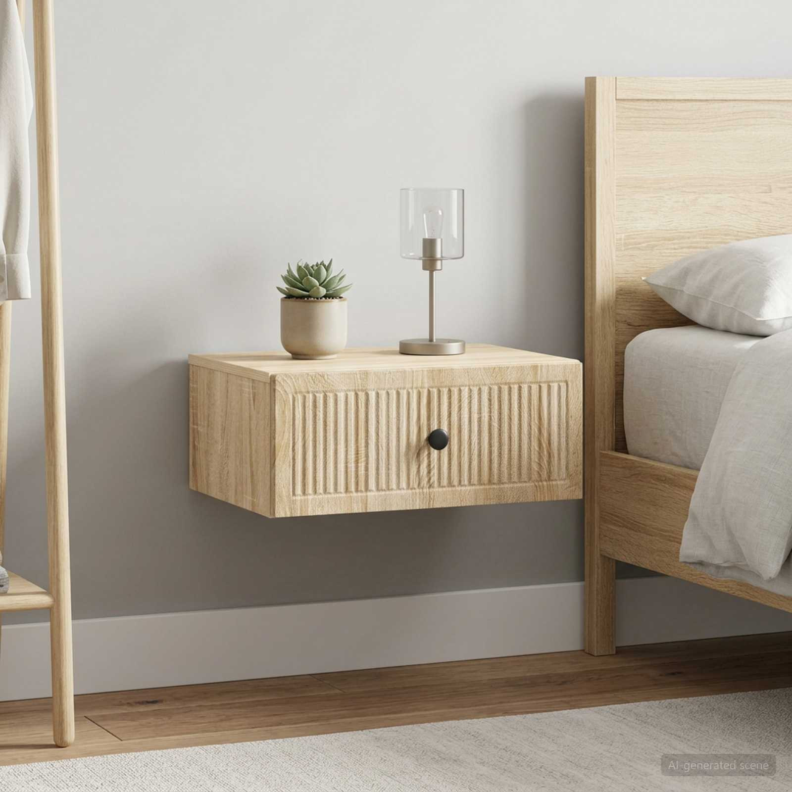 vidaXL Nachttisch 2 pcs Sonoma-Eiche 49 x 34,5 x 20 cm Holzwerkstoff