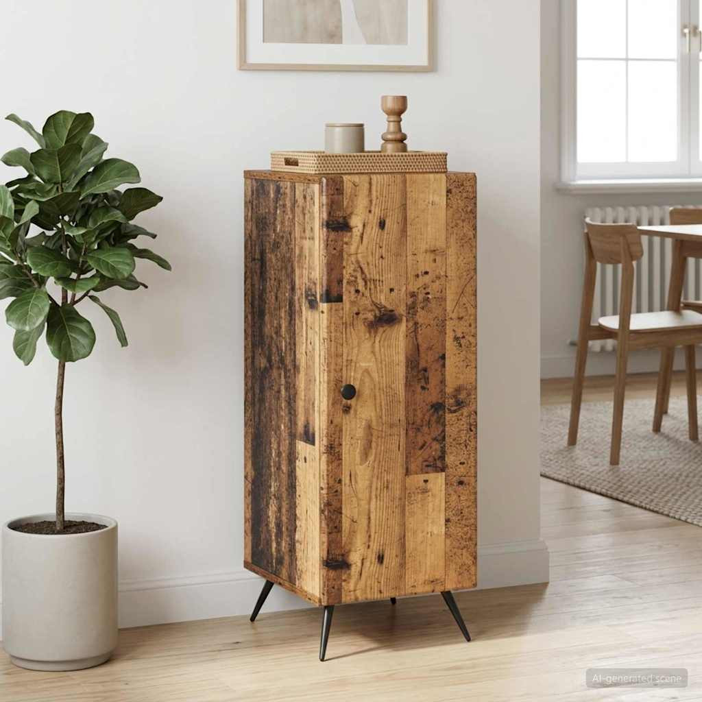 vidaXL Sideboard Altholz 33 x 34,5 x 90 cm Holzwerkstoff