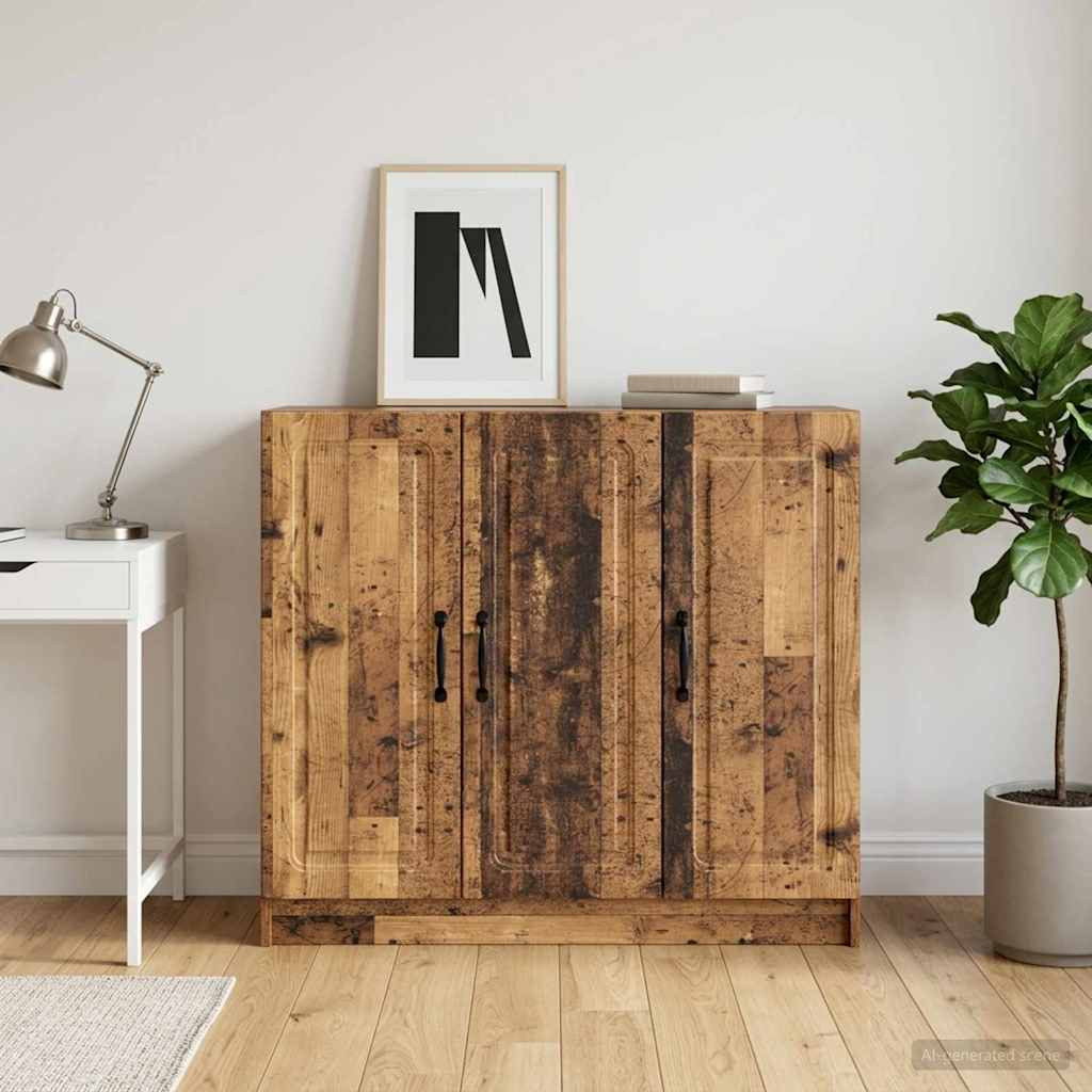 vidaXL Sideboard Altholz 89 x 34,5 x 77 cm Holzwerkstoff