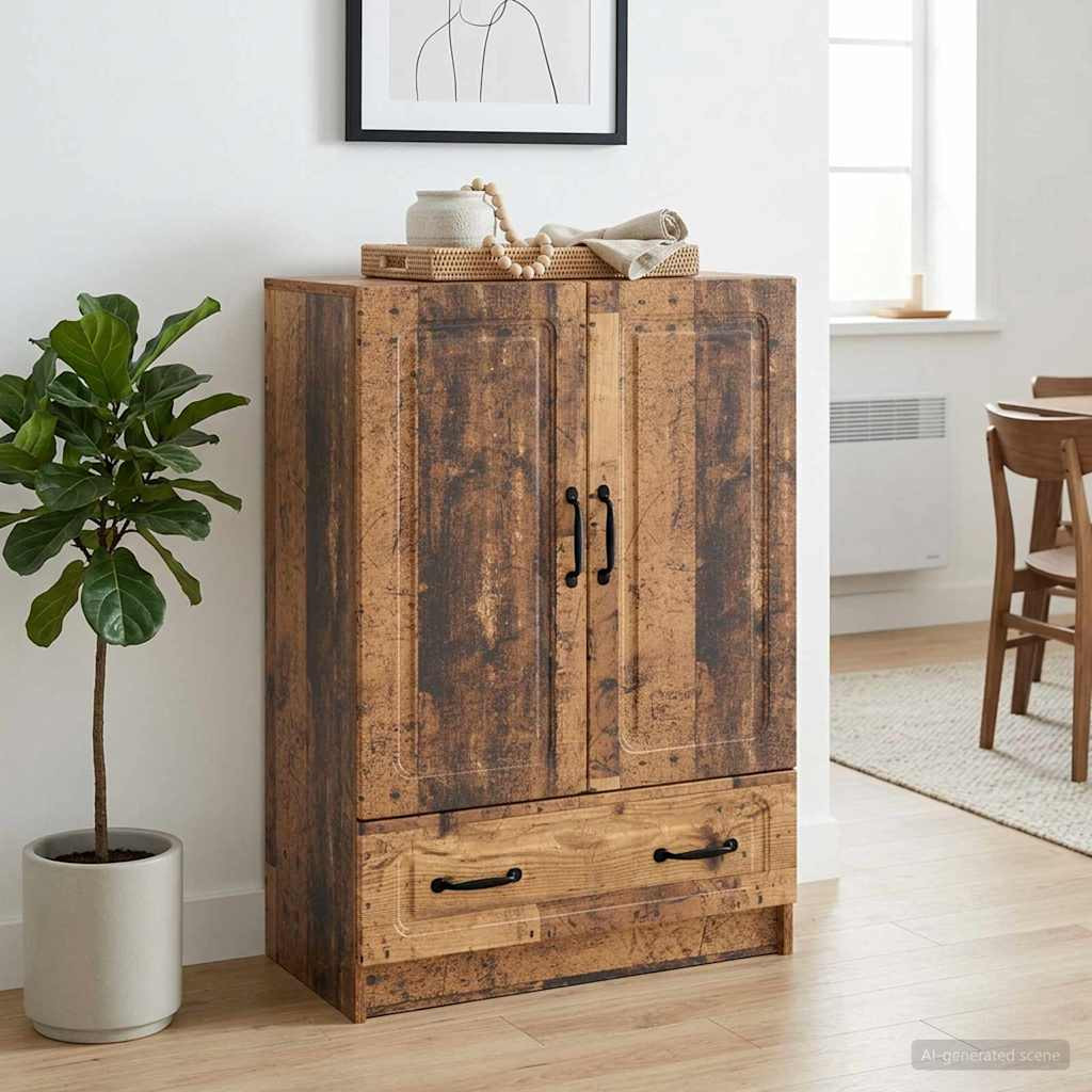 vidaXL Sideboard Altholz 66 x 34,5 x 92 cm Holzwerkstoff