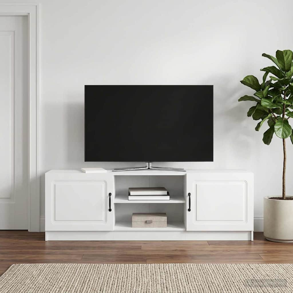 vidaXL TV-Schränk Weiß 150 x 31 x 47 cm Holzwerkstoff