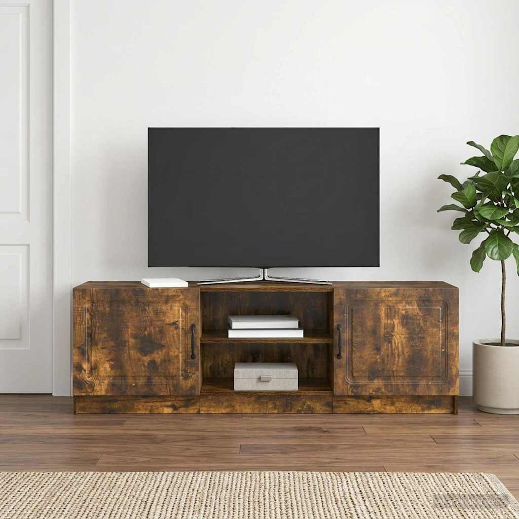 vidaXL TV-Schränk Geräucherte Eiche 150 x 31 x 47 cm Holzwerkstoff