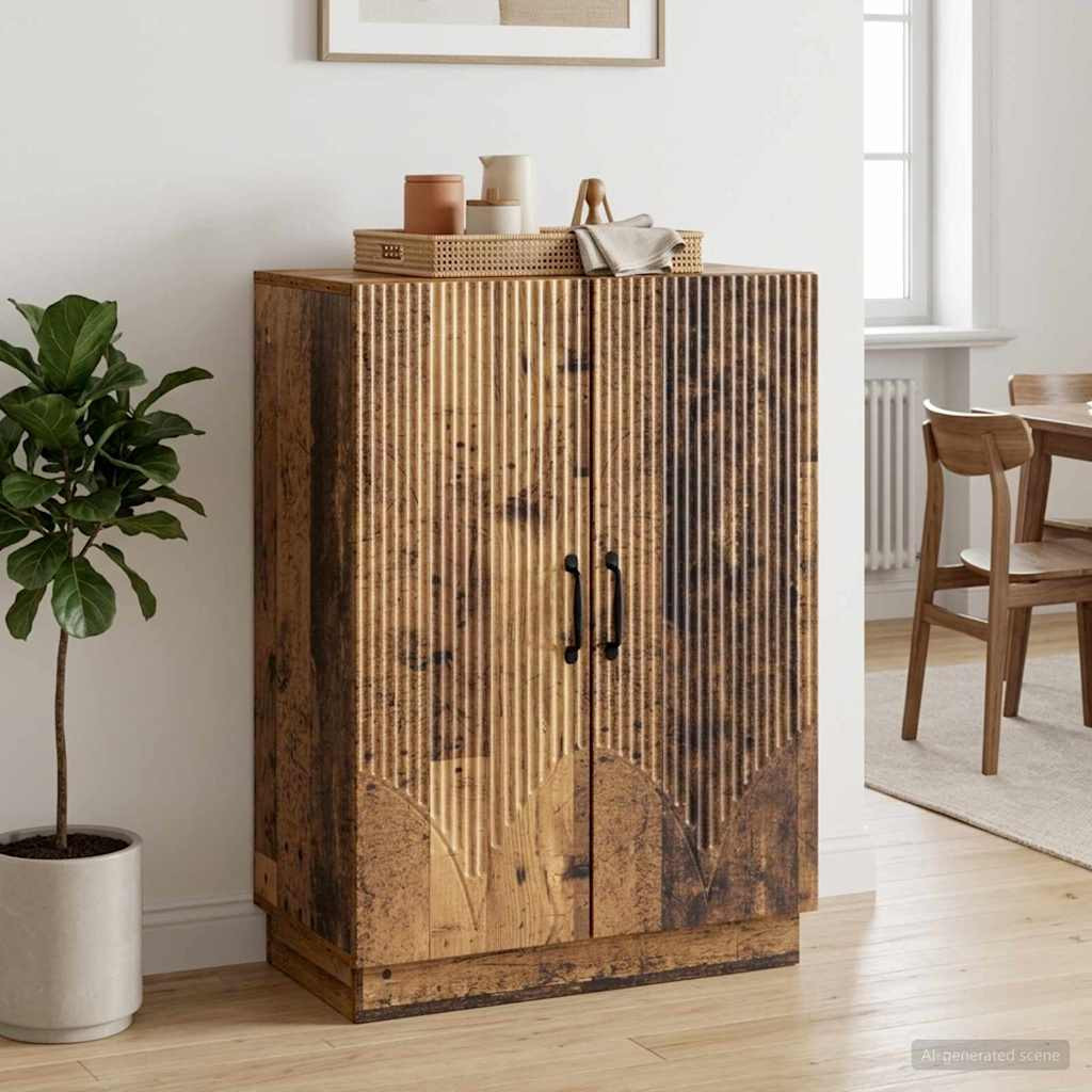 vidaXL Sideboard Altholz 66 x 34,5 x 87 cm Holzwerkstoff