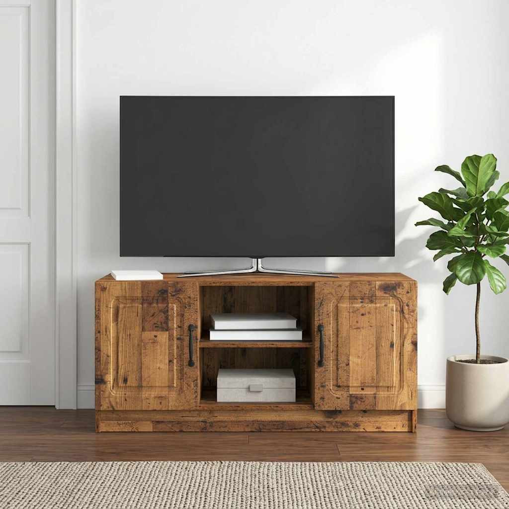 vidaXL TV-Schränk Altholz 102 x 34,5 x 47 cm Holzwerkstoff