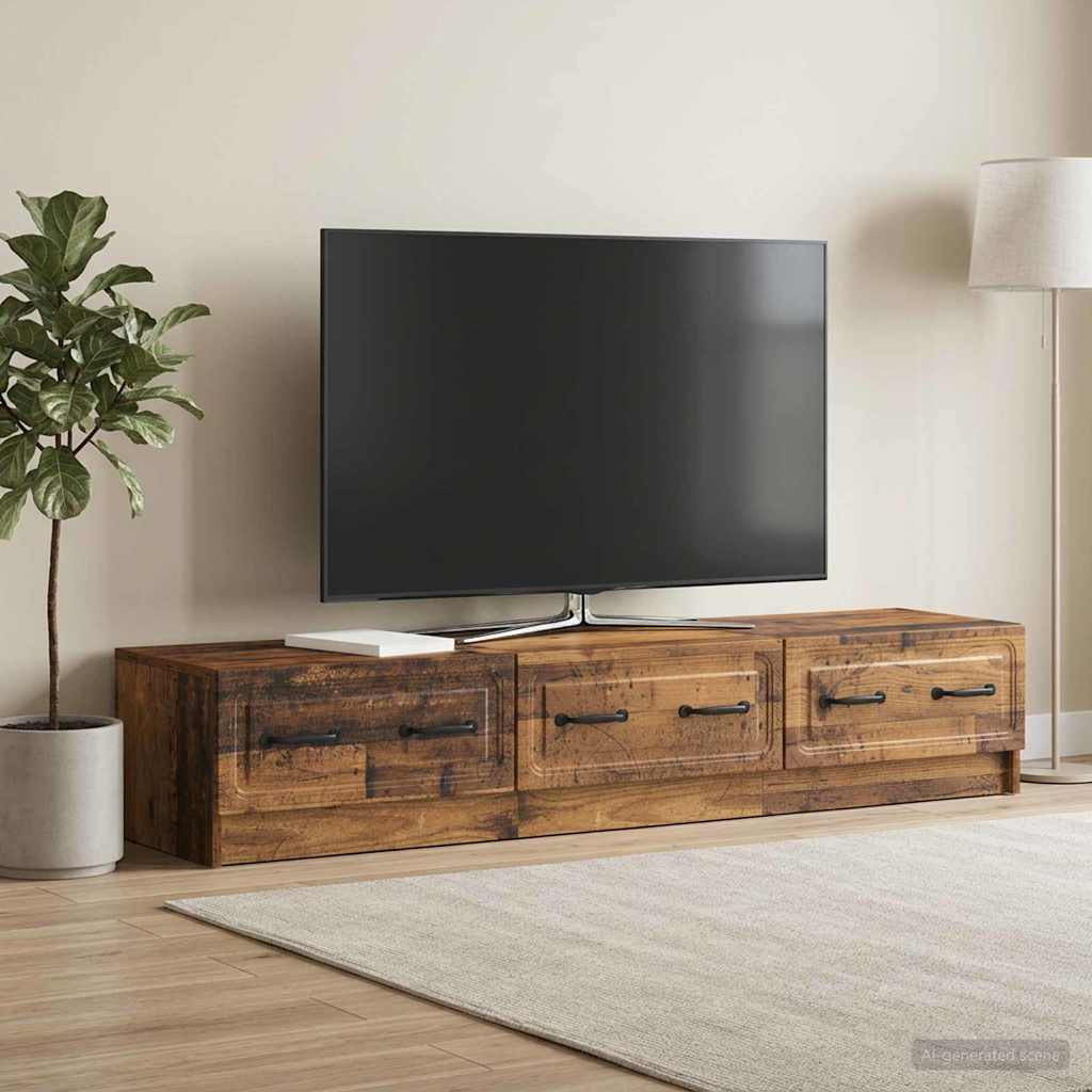 vidaXL TV-Schränk Altholz 147 x 34,5 x 27 cm Holzwerkstoff
