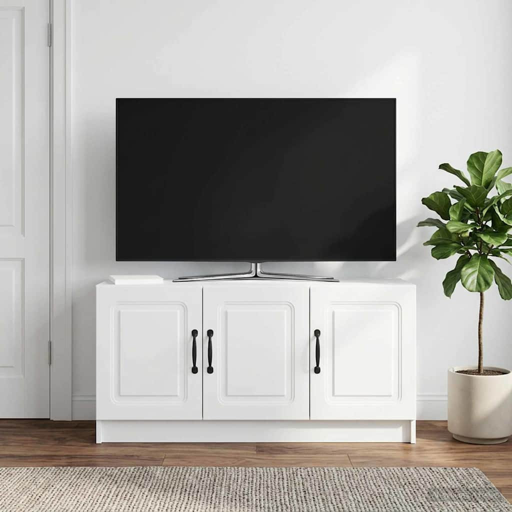 vidaXL TV-Schränk Weiß 99 x 34,5 x 47 cm Holzwerkstoff