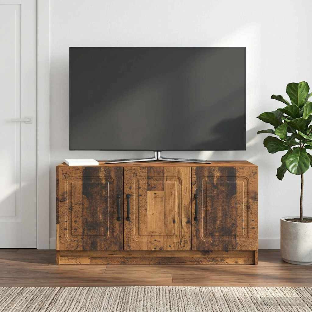 vidaXL TV-Schränk Altholz 99 x 34,5 x 47 cm Holzwerkstoff
