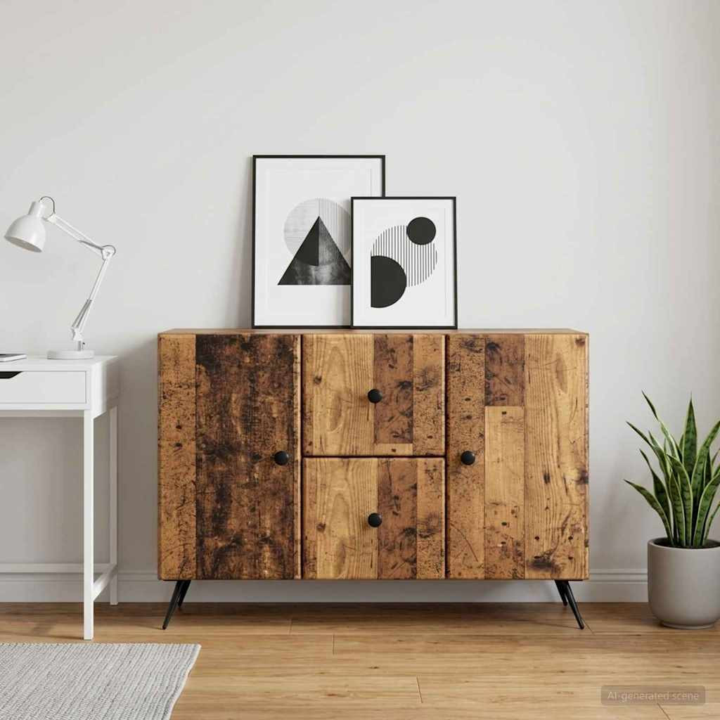 vidaXL Sideboard Altholz 89 x 34,5 x 60 cm Holzwerkstoff