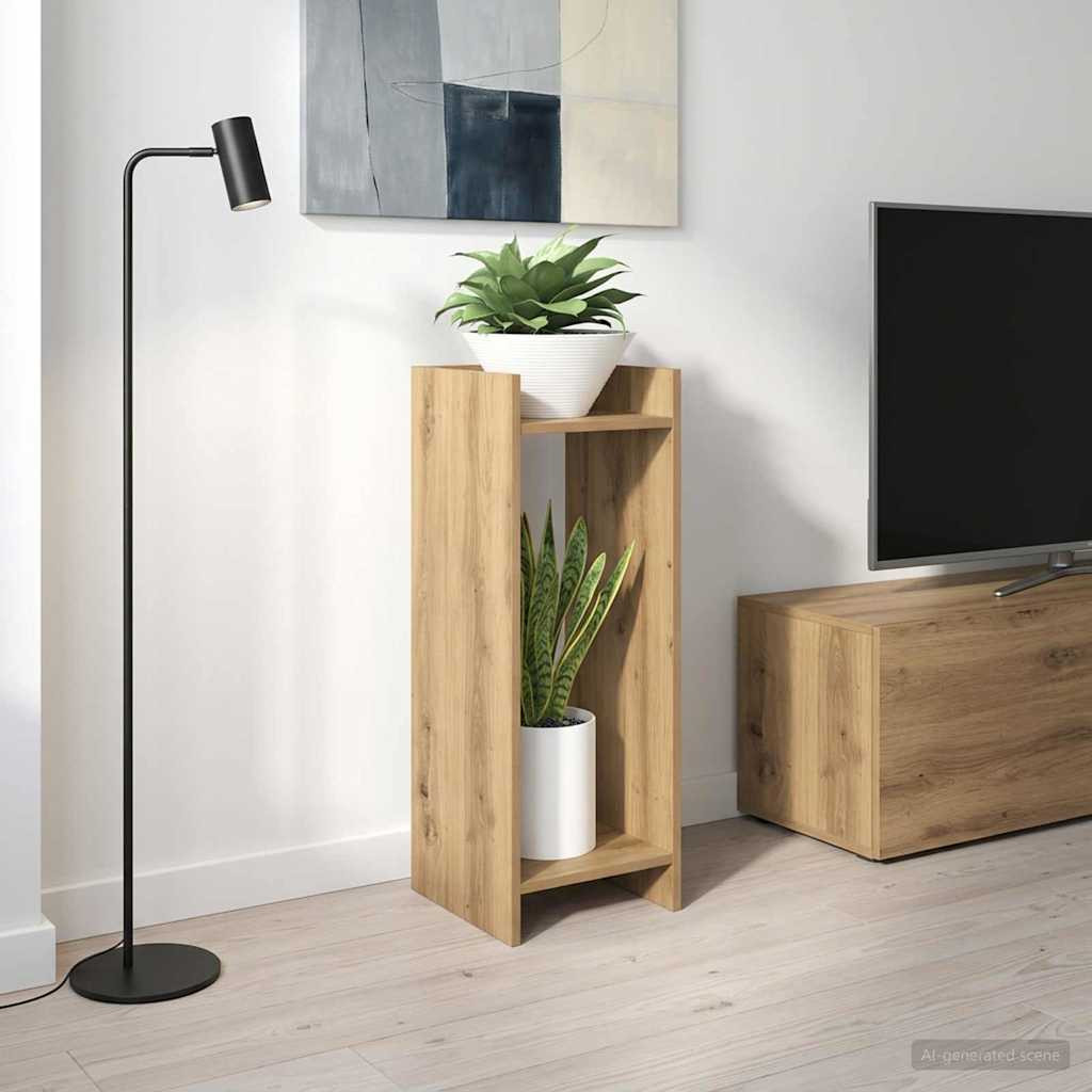 vidaXL Pflanzenständer Artisan-Eiche 30 x 30 x 80 cm Holzwerkstoff