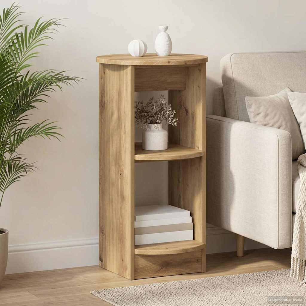 vidaXL Seitenschrank Artisan-Eiche 40 x 40 x 75 cm Holzwerkstoff
