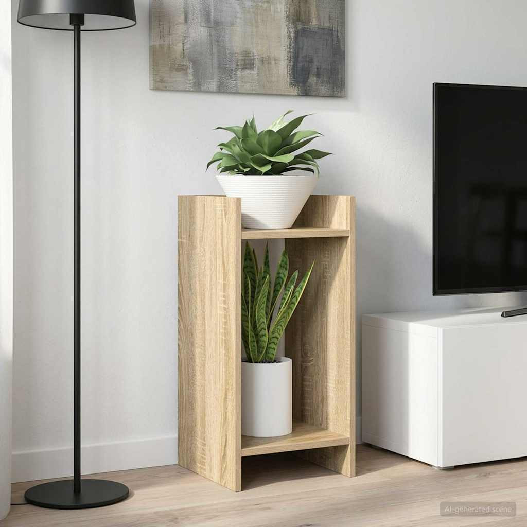 vidaXL Pflanzenständer Sonoma-Eiche 30 x 30 x 60 cm Holzwerkstoff