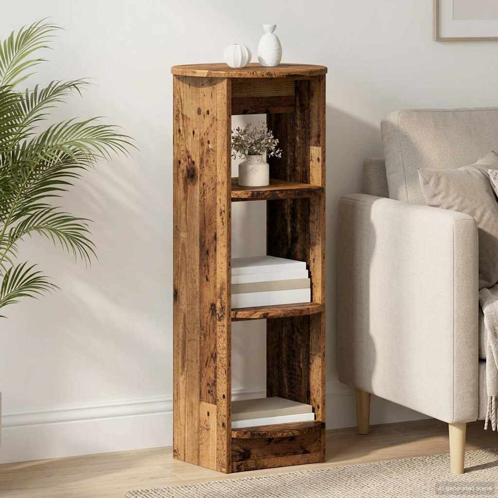 vidaXL Seitenschrank Altholz 40 x 40 x 100 cm Holzwerkstoff
