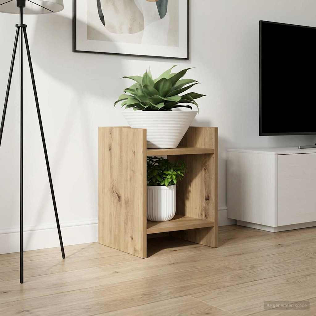 vidaXL Pflanzenständer Artisan-Eiche 30 x 30 x 40 cm Holzwerkstoff