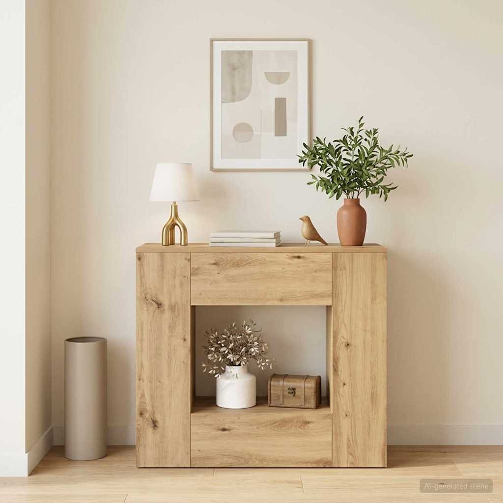vidaXL Artisan-Eiche 82 x 29 x 74 cm