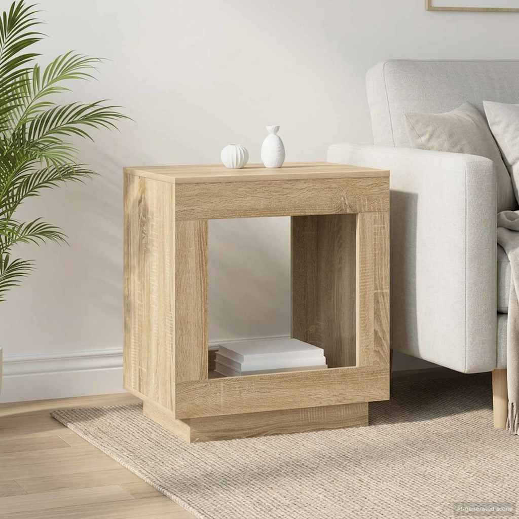 vidaXL Beistelltisch Sonoma-Eiche 60 x 40 x 65 cm Holzwerkstoff