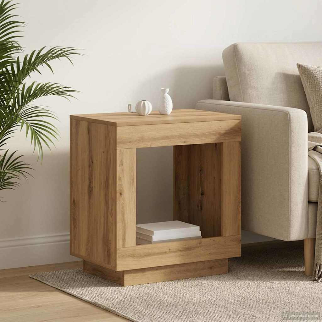 vidaXL Beistelltisch Artisan-Eiche 60 x 40 x 65 cm Holzwerkstoff