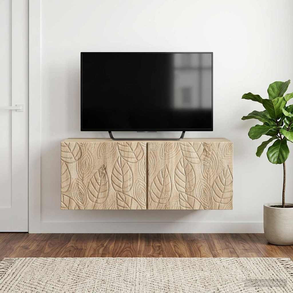 vidaXL Wandmontierter TV-Schrank 59,5 x 41 x 30 cm Sonoma-Eiche