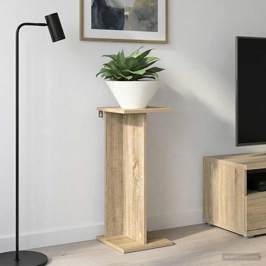 vidaXL Pflanzenständer Sonoma-Eiche 25 x 25,5 x 60,5 cm Holzwerkstoff