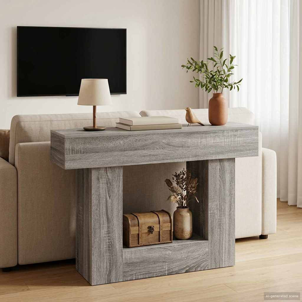 vidaXL Graues Sonoma 101 x 30 x 74 cm