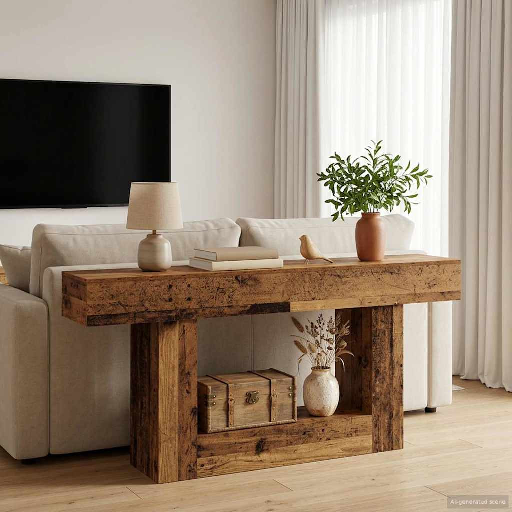 vidaXL Altholz 160 x 30 x 74 cm