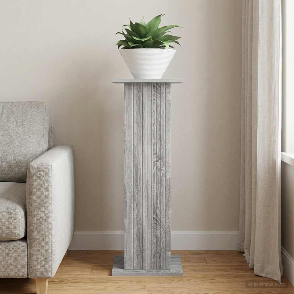 vidaXL Pflanzenständer Graues Sonoma 30,5 x 30 x 80,5 cm Holzwerkstoff