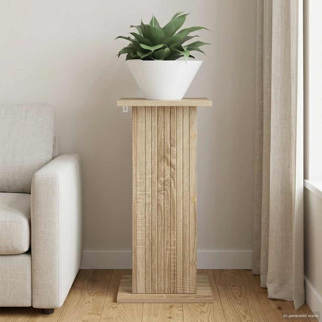 vidaXL Pflanzenständer Sonoma-Eiche 30,5 x 30 x 60,5 cm Holzwerkstoff
