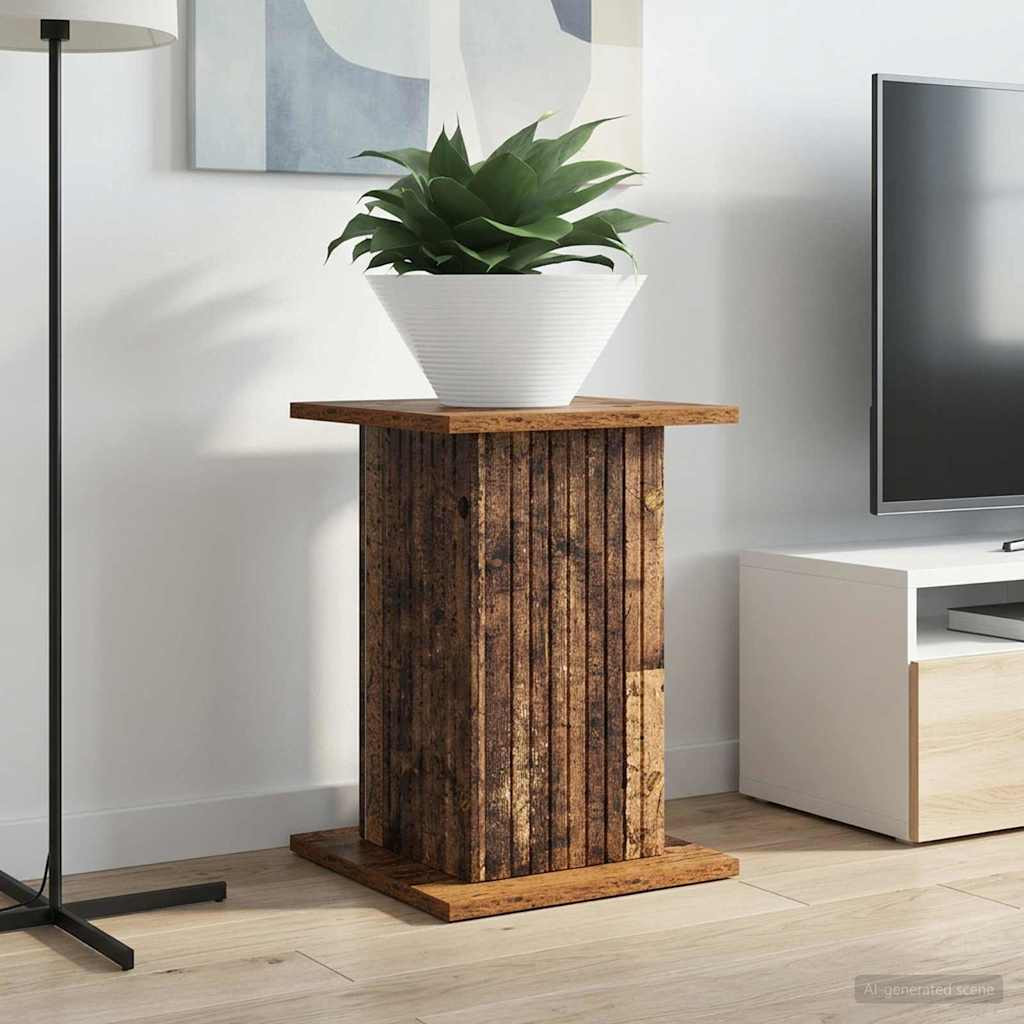 vidaXL Pflanzenständer Altholz 30,5 x 30 x 43 cm Holzwerkstoff