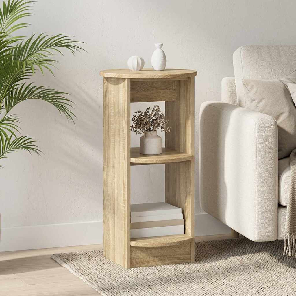 vidaXL Seitenschrank Sonoma-Eiche Holzwerkstoff