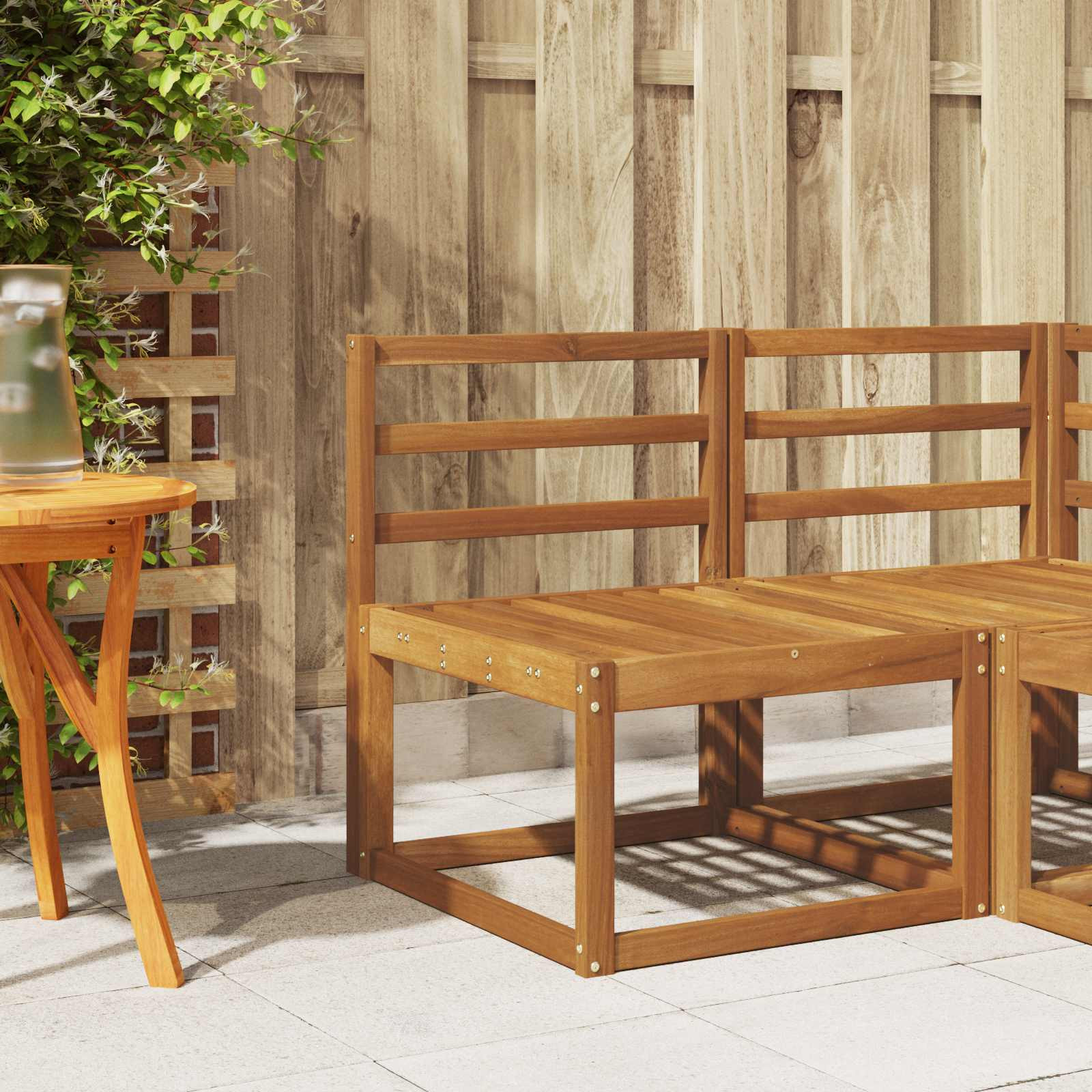 vidaXL Rückenlehne Braun 59 x 4 x 73 cm Holzwerkstoff