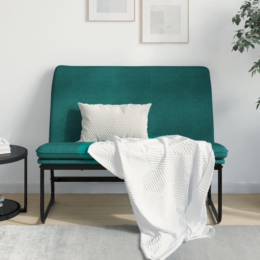 vidaXL Sitzbank Dunkelgrün 100x75x76 cm Stoff