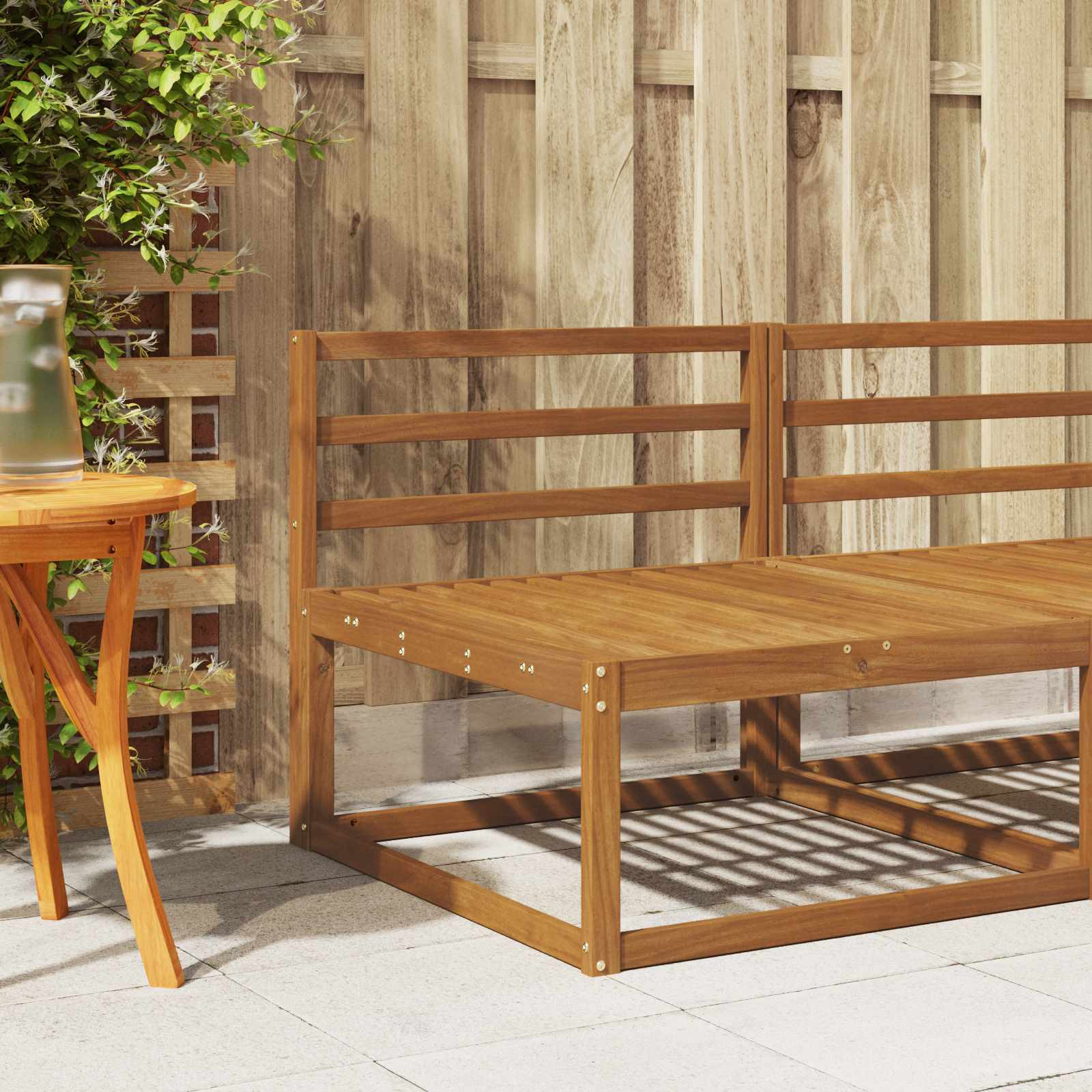 vidaXL Rückenlehne Braun 79 x 4 x 73 cm Holzwerkstoff
