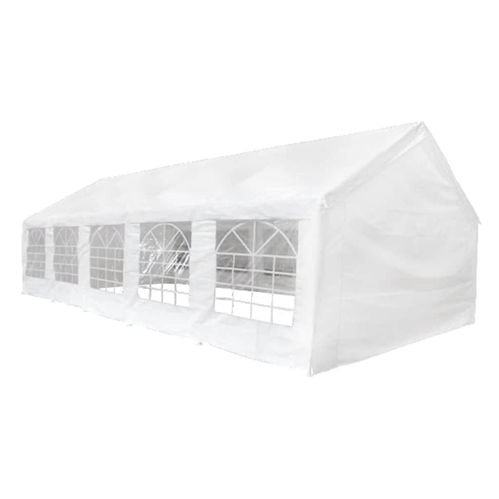 vidaXL Partyzelt 10 × 5 m Weiß