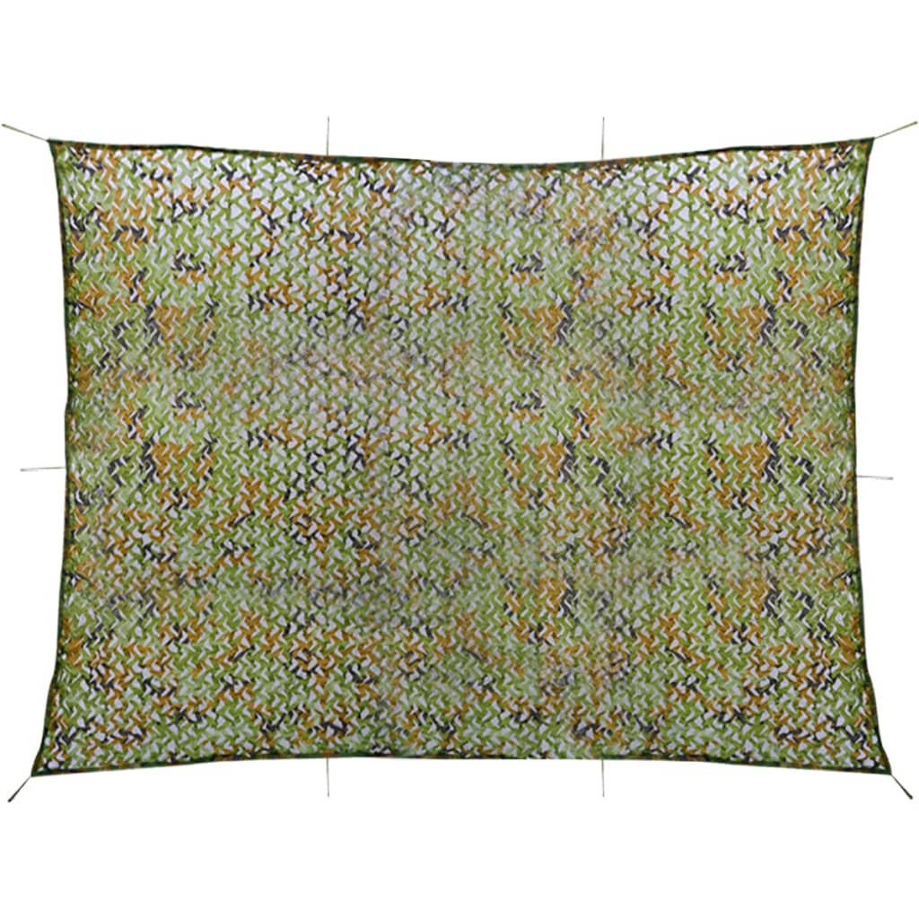 vidaXL Tarnnetz mit Aufbewahrungsbeutel 3x4 m