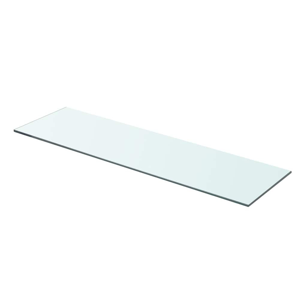 vidaXL Regalboden Glas Transparent 70 cm x 20 cm