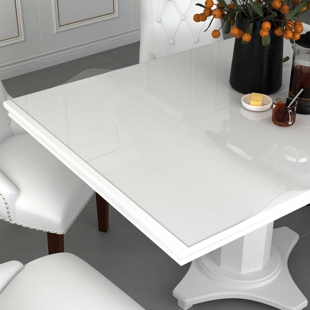 vidaXL Tischfolie Transparent 120x60 cm 1,6 mm PVC