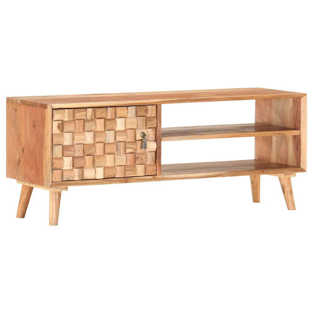 vidaXL TV-Schrank 100x30x40 cm Massivholz Akazie