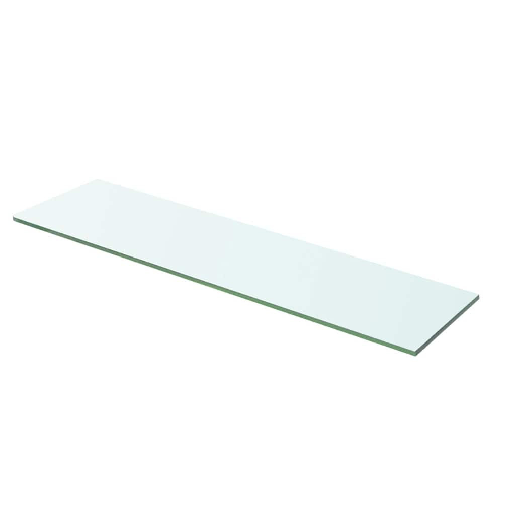 vidaXL Regalboden Glas Transparent 60x12 cm
