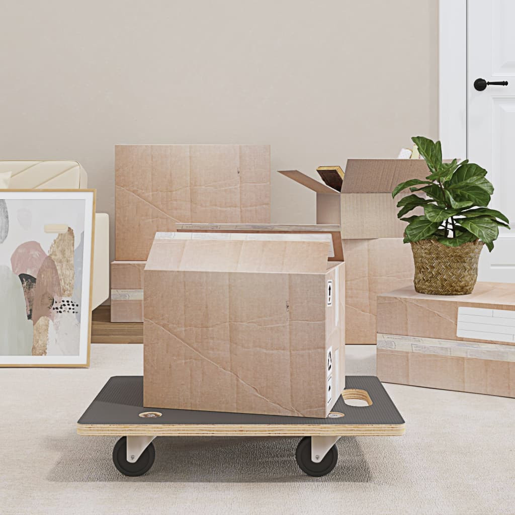 vidaXL Transportroller 2 Stk. Rechteckig 60x40x11,5 cm 250 kg
