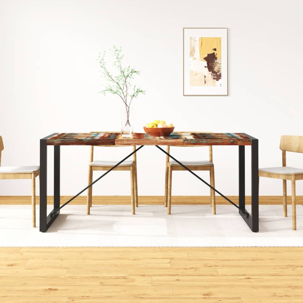 vidaXL Esstisch Altholz Massiv 180 cm