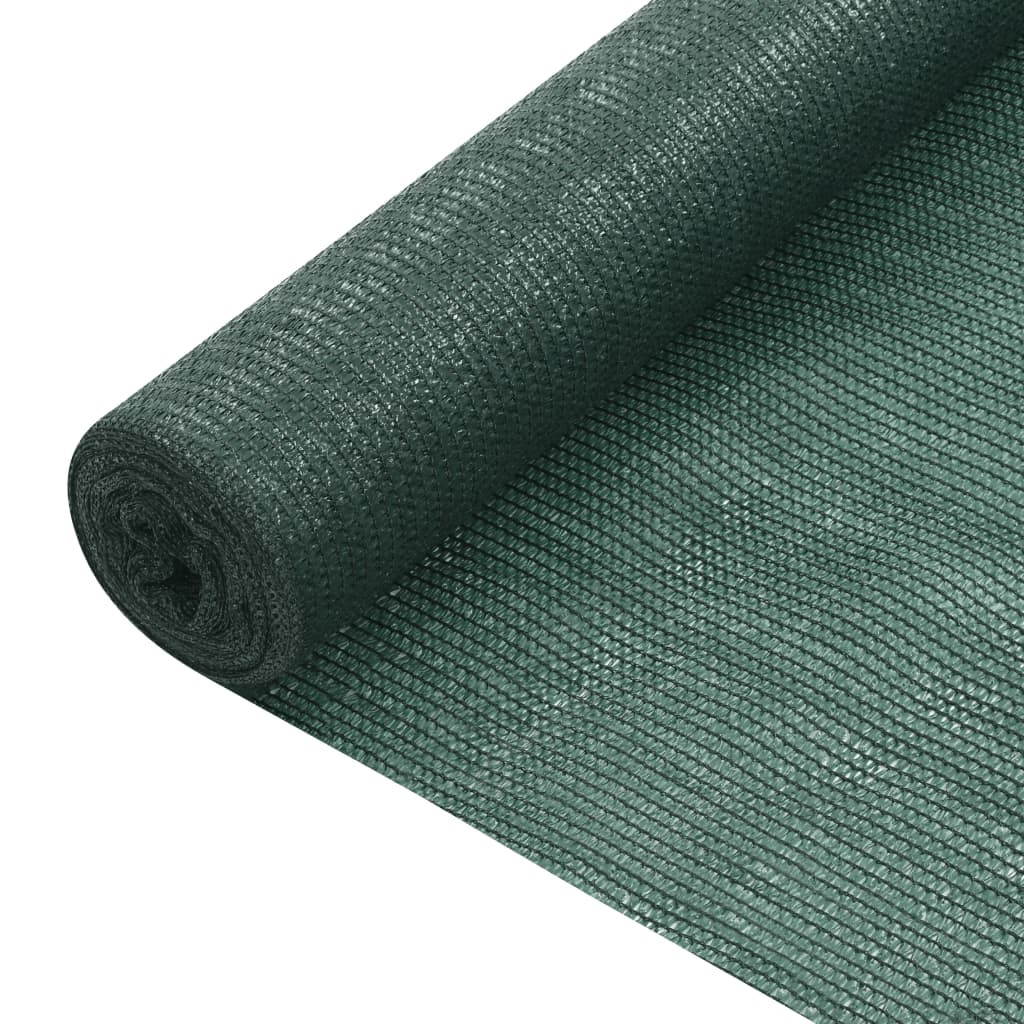 vidaXL Zaunblende Grün 3,6x10 m HDPE 75 g/m²