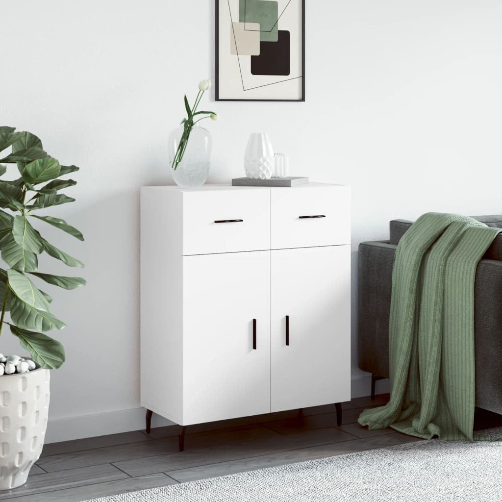 vidaXL Sideboard Weiß 69,5x34x90 cm Holzwerkstoff