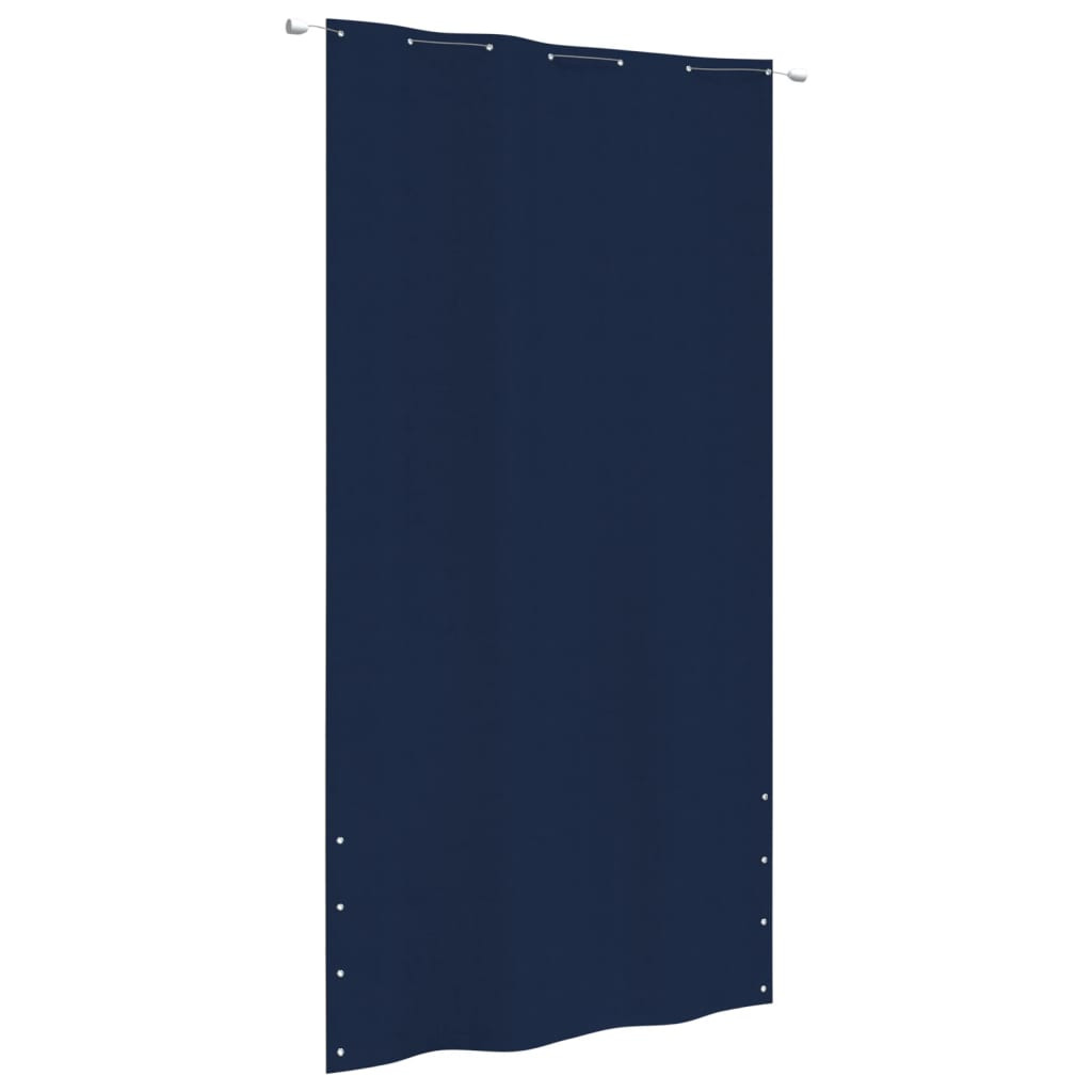 vidaXL Balkon-Sichtschutz Blau 140x240 cm Oxford-Gewebe