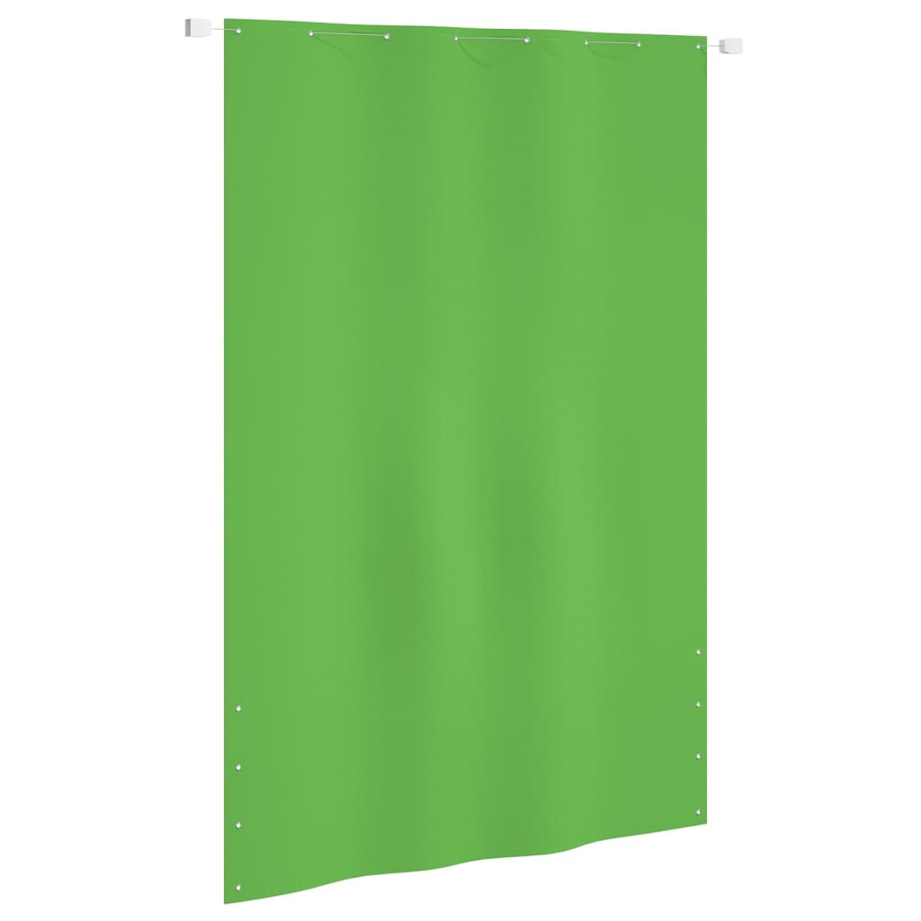 vidaXL Balkon-Sichtschutz Hellgrün 160x240 cm Oxford-Gewebe