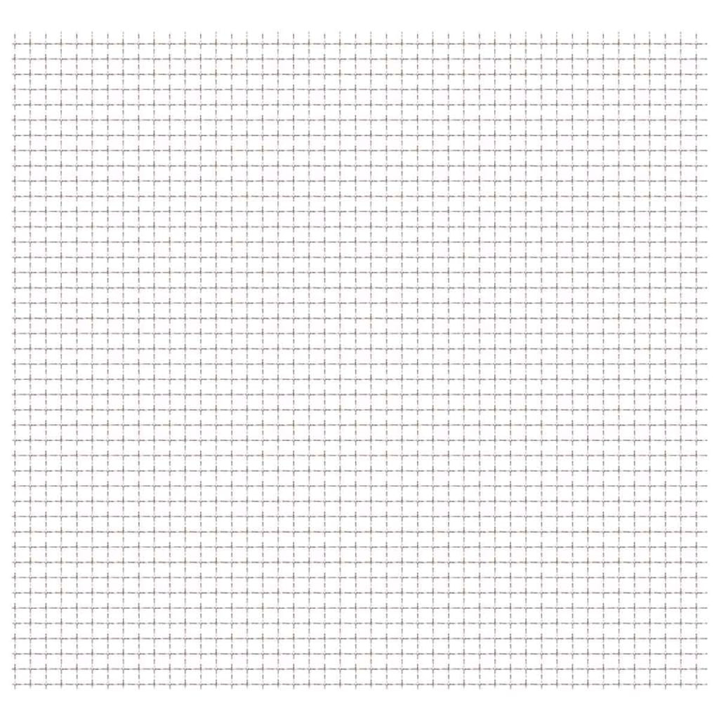 vidaXL Wellengitter Edelstahl 100x85 cm 11x11x2 mm