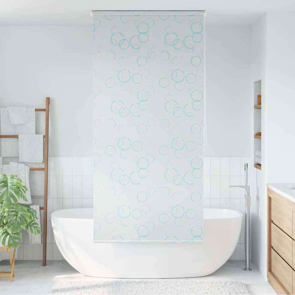vidaXL Duschrollo 80x240 cm Blasenmuster