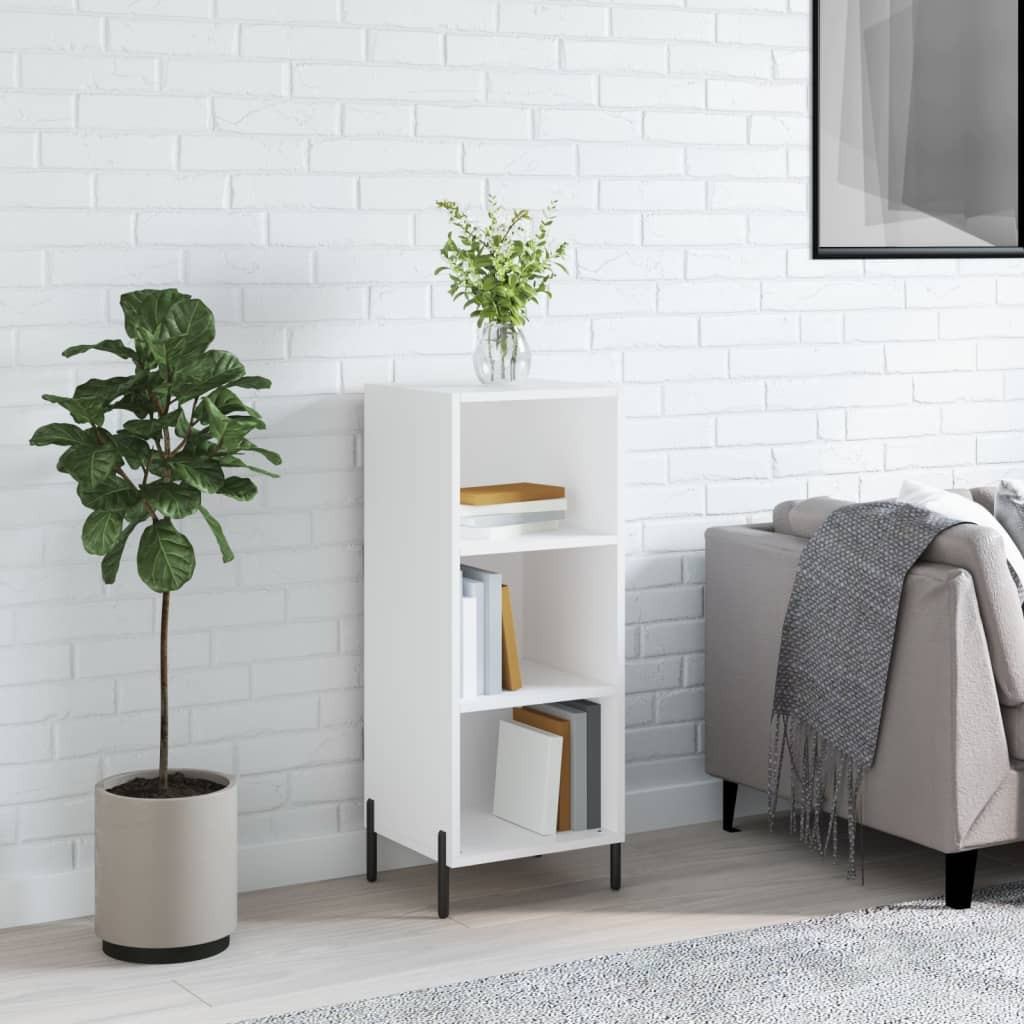 vidaXL Sideboard Weiß 34,5x32,5x90 cm Holzwerkstoff